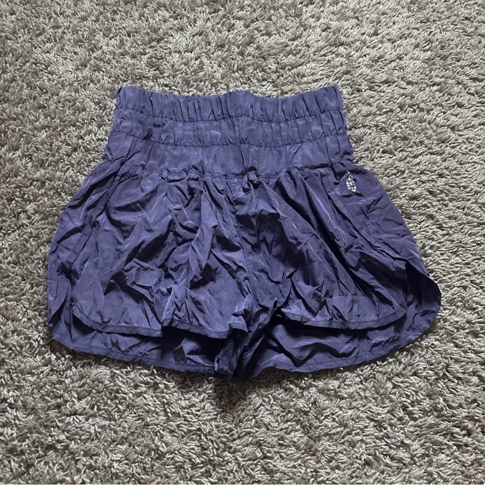Free People The Way Home Purple Women's Shorts